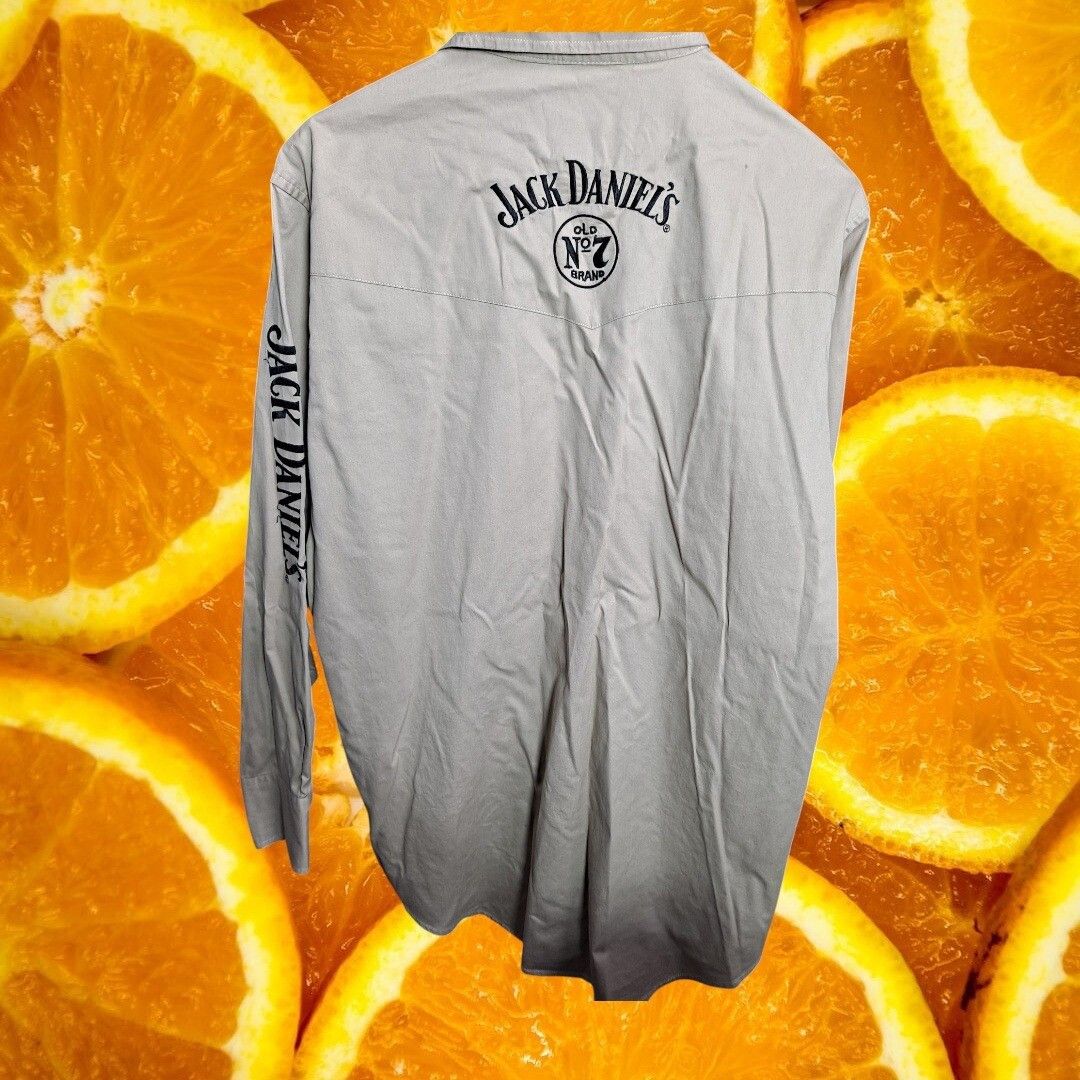 Other Jack Daniels Button Up Shirt Embroidered Logo Long Sleeve Wo Size US L / EU 52-54 / 3 - 7 Thumbnail