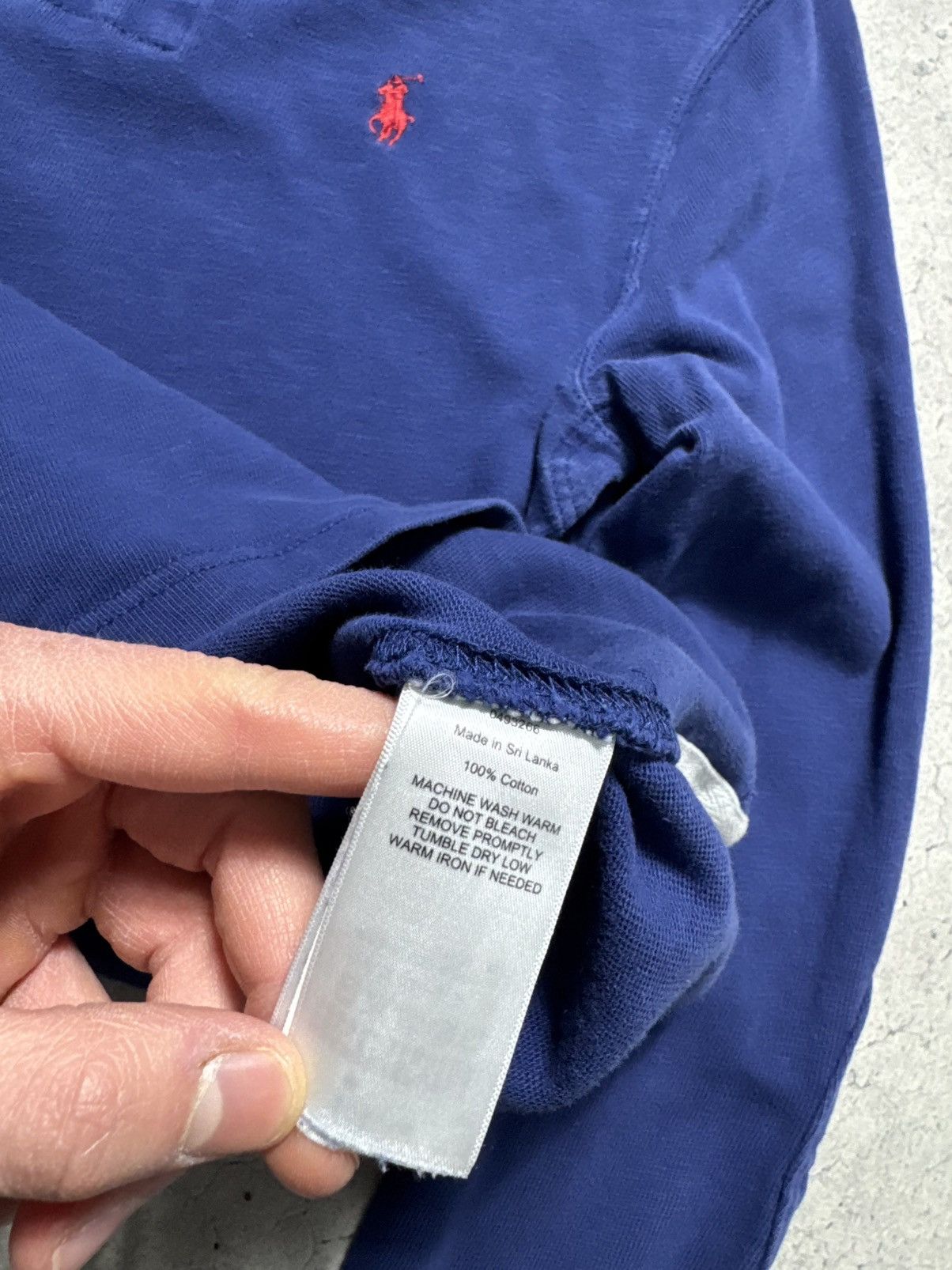 Polo Ralph Lauren Polo Ralph Lauren Rugby Sweatshirt Size S Navy Vintage PRL Size US S / EU 44-46 / 1 - 7 Thumbnail