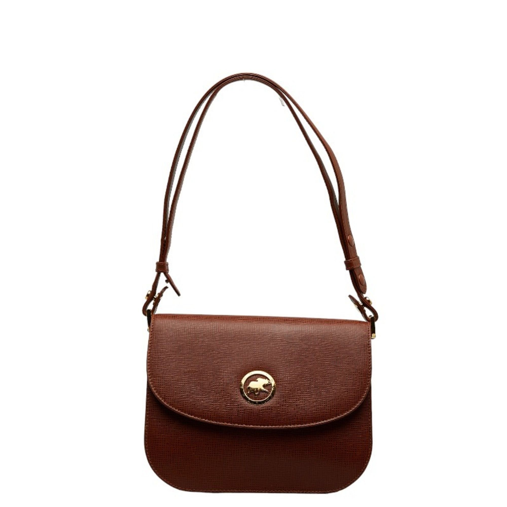 image of Hunting World Shoulder Bag Brown Leather Ladies Hunting World, Women's