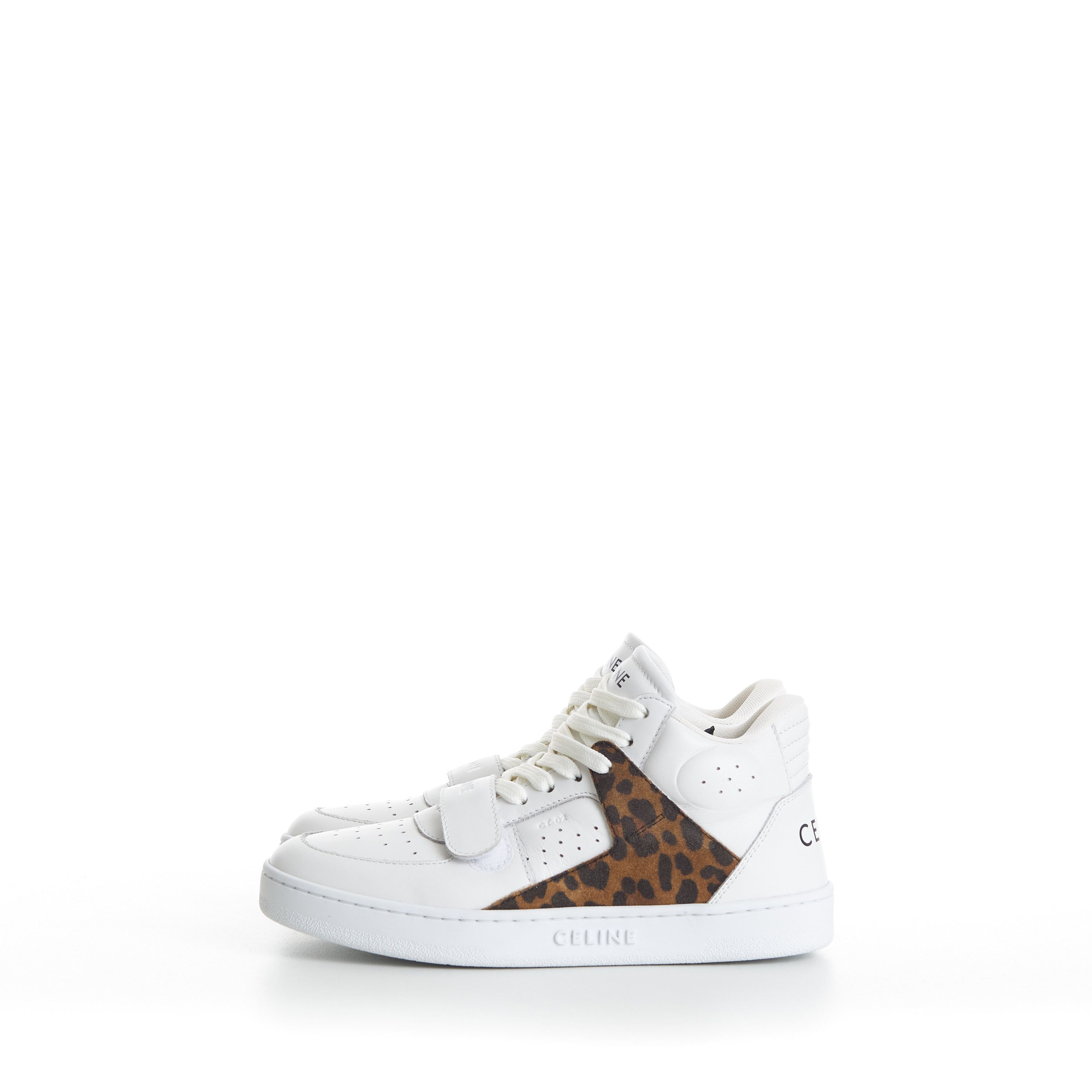 Celine CT-02 Celine Trainer Mid Sneaker With Scratch In Calfskin Size US 6 / IT 36 - 5 Thumbnail