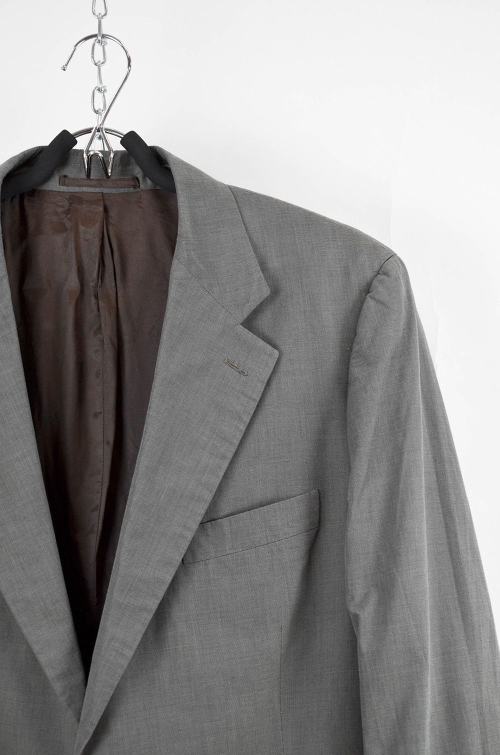 Prada Prada Men’s Classic Gray Two-Button Blazer – Size 54R Size 52R - 7 Thumbnail