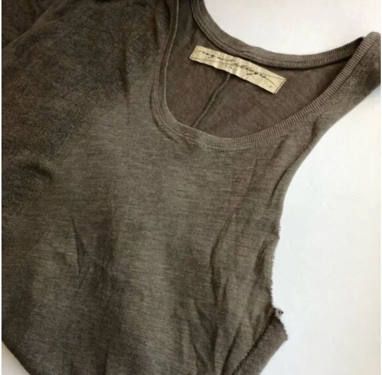 Other Raquel Allegra Shredded Asymmetrical Top Size S / US 4 / IT 40 - 4 Thumbnail