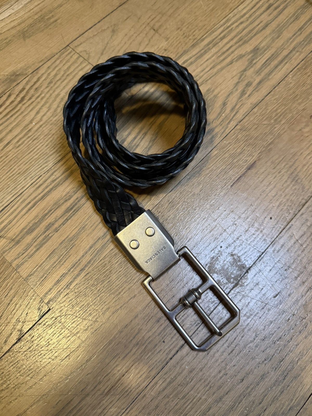 Balenciaga Balenciaga quilted weave belt sz 30 Size ONE SIZE - 1 Thumbnail