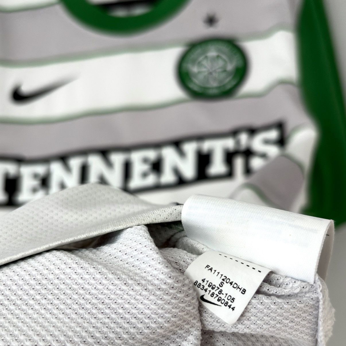 Nike × Vintage 2011 2012 Celtic Scotland Adidas Home Kit Soccer Jersey Tee Size US S / EU 44-46 / 1 - 5 Thumbnail