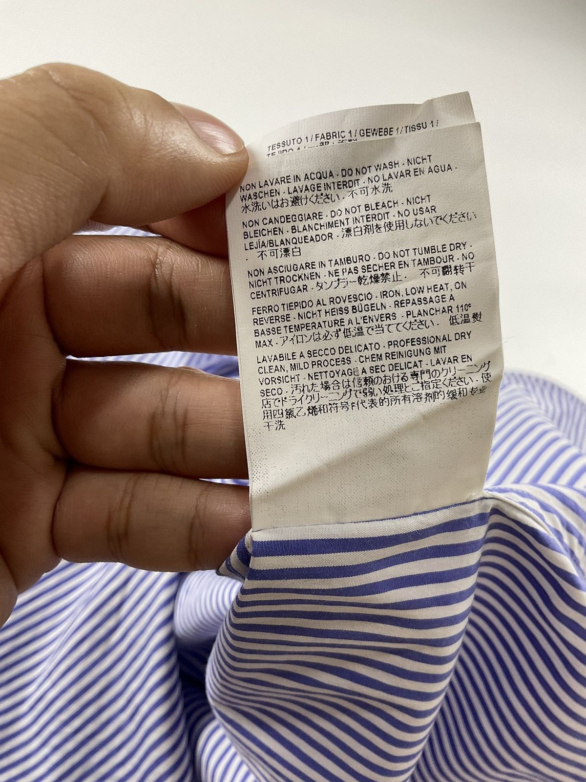 Balenciaga Balenciaga Oversized Striped Cotton-Poplin Dress Size XS / US 0-2 / IT 36-38 - 12 Thumbnail