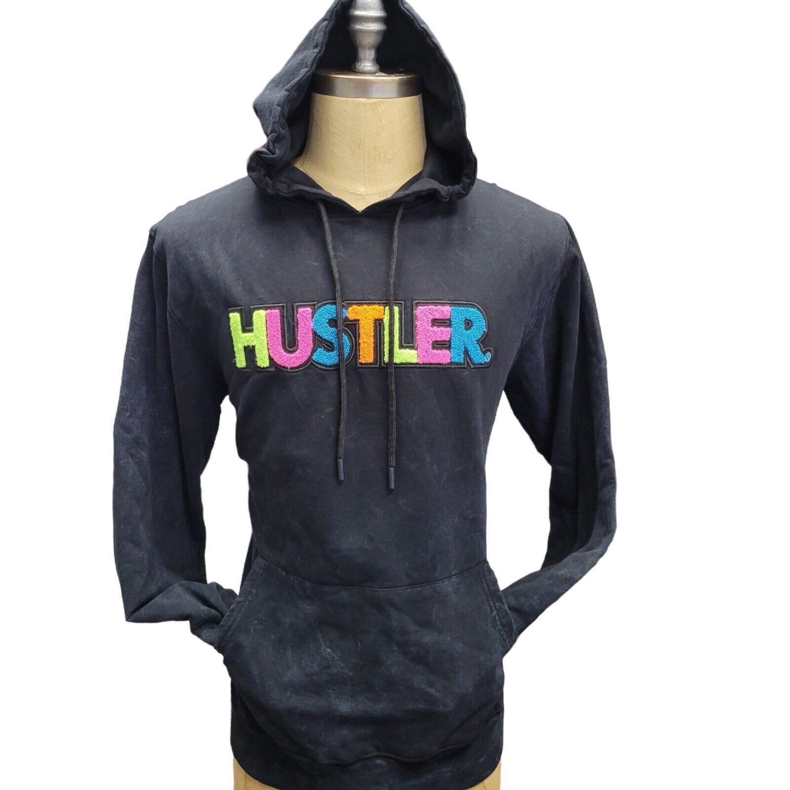 HUSTLER BY REASON good LARGE HOODED SWEATSHIRT *NWT*