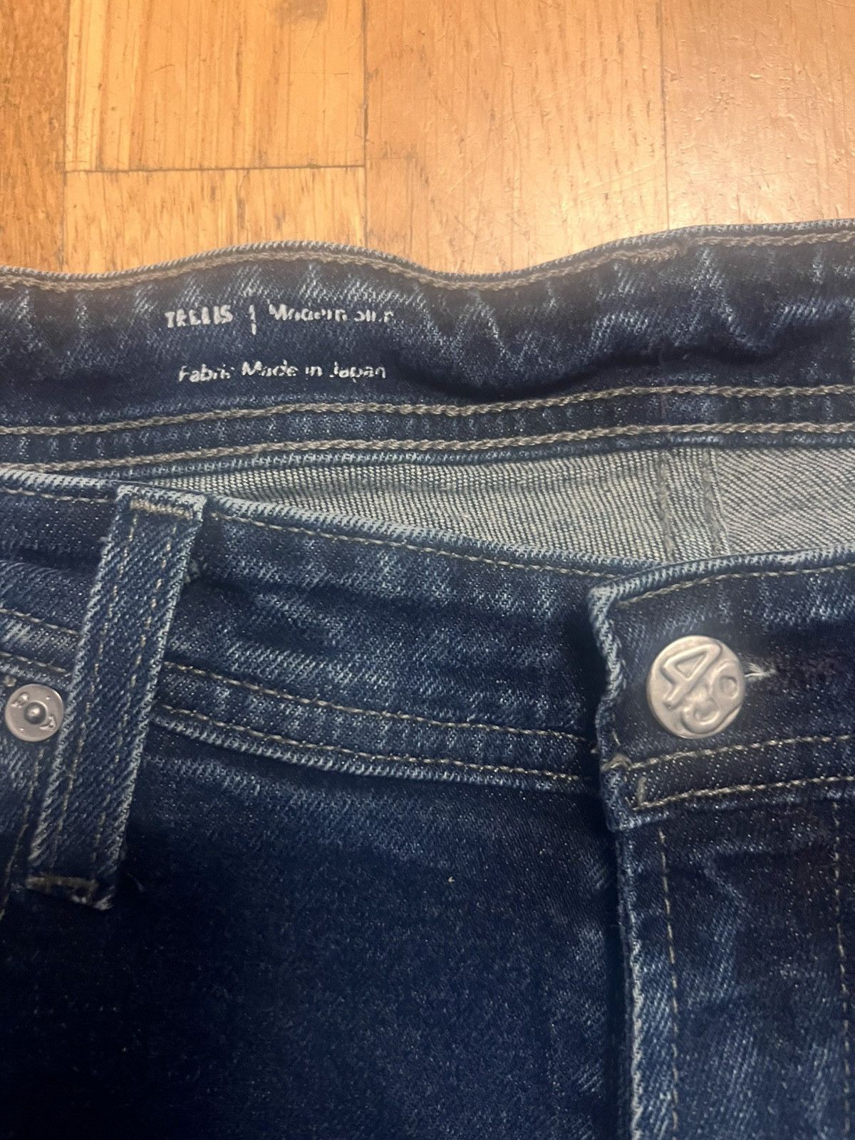 AG Adriano Goldschmied Ag Adriano Goldschmied Tellis japanese denim 36x33 Size US 36 / EU 52 - 2 Thumbnail