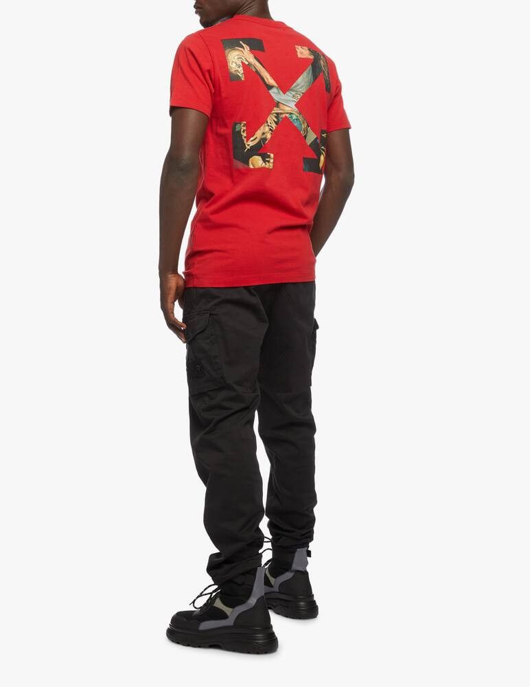 Off-White Red Pascal Skeleton Arrows T-Shirt Size US M / EU 48-50 / 2 - 3 Thumbnail