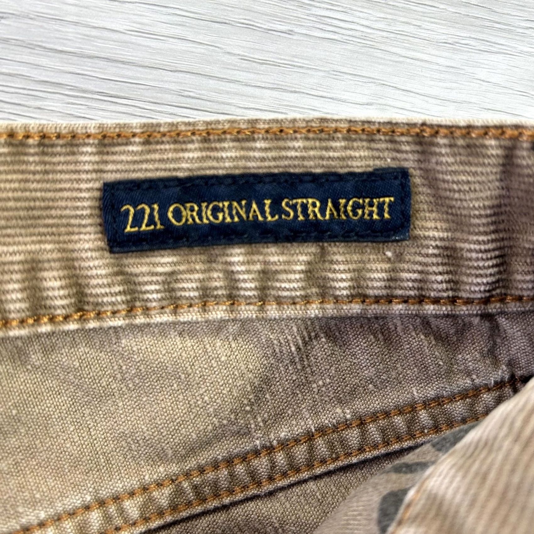 Lucky Brand Lucky Brand 221 Original Straight Pants Mens 34x32 Beige Corduroy Khakis Casual 5-Pocket Size US 34 / EU 50 - 5 Thumbnail