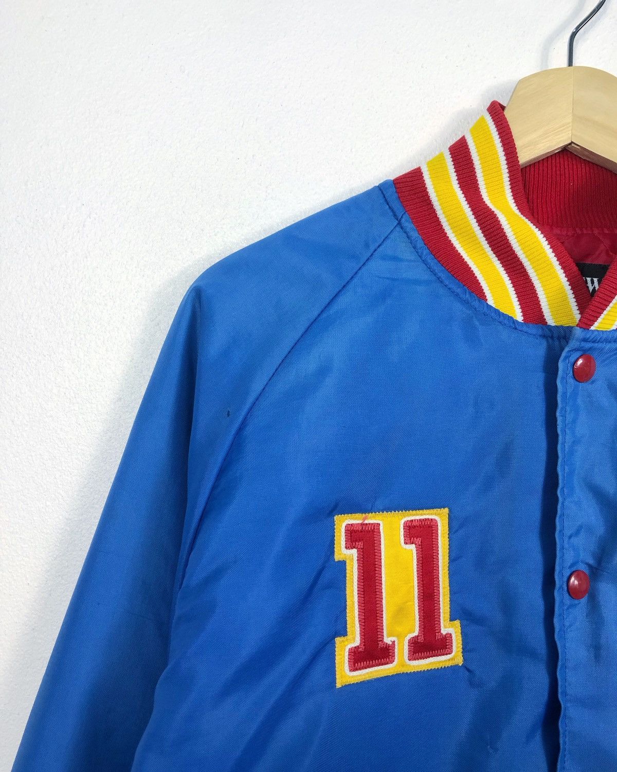 Vintage Vintage Butwin Newell Concrete Bomber Jacket Made in USA Size US XL / EU 56 / 4 - 4 Thumbnail