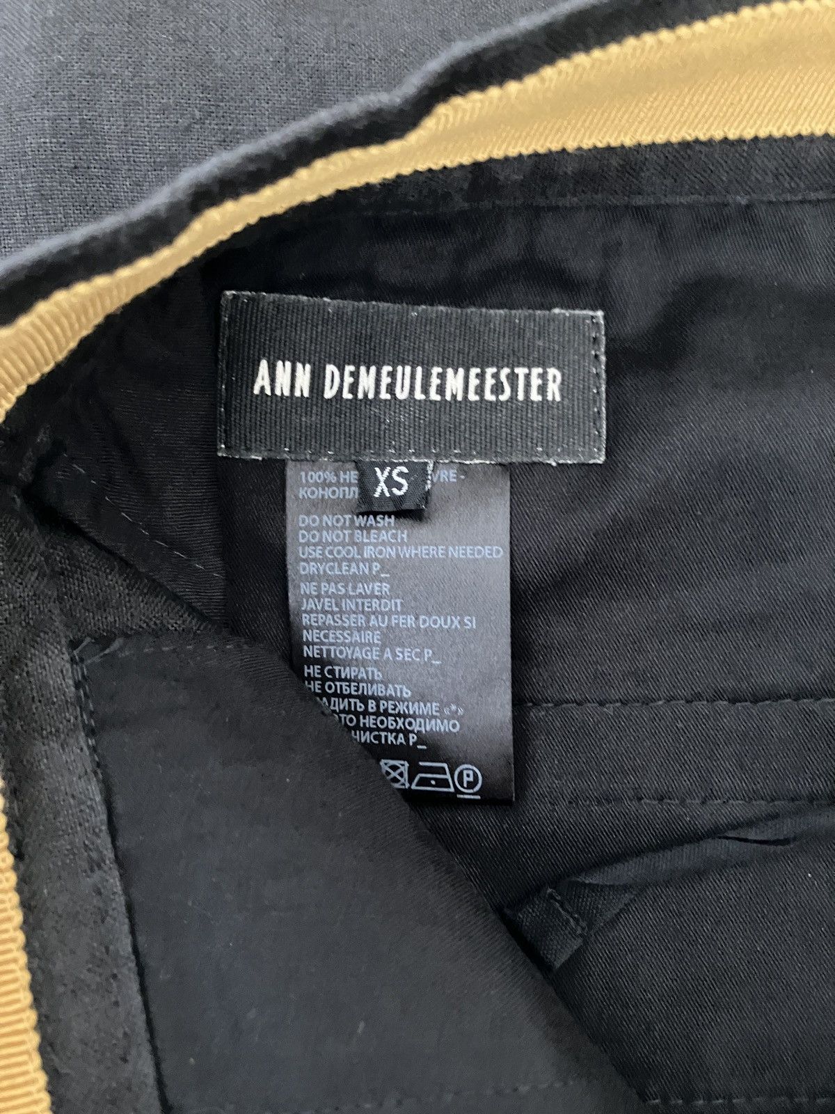 Ann Demeulemeester Ann Demeulemeester Trousers Size 28" / US 6 / IT 42 - 7 Thumbnail