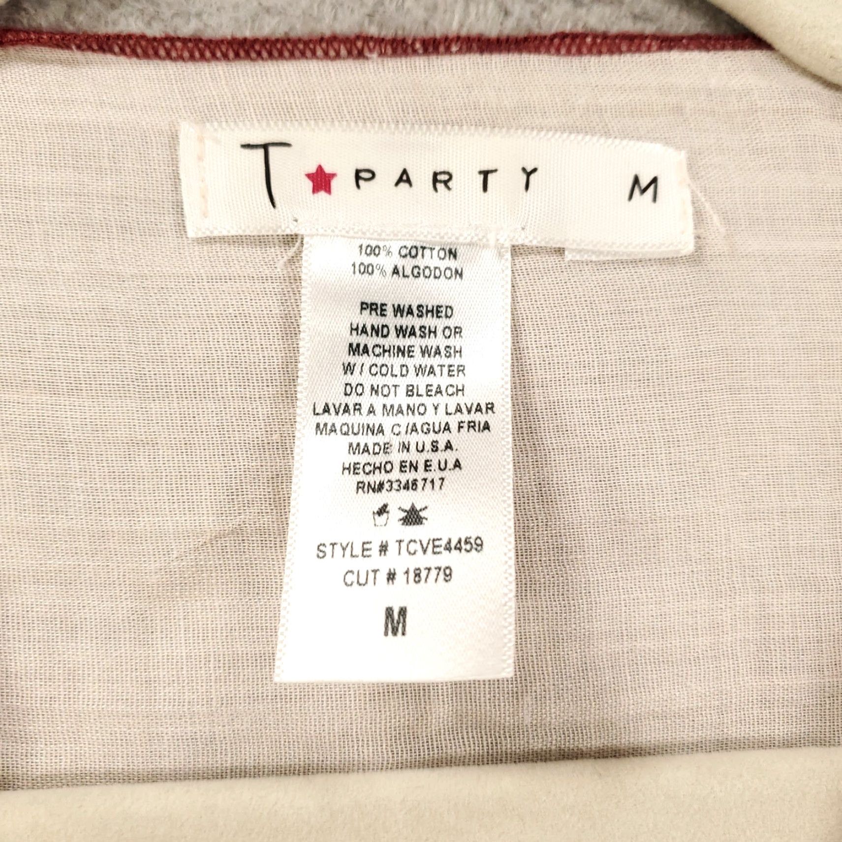 Vintage T Party Bohemian Cardigan Womens Medium Ivory Floral Embroidered Lightweight Casual Size M / US 6-8 / IT 42-44 - 5 Thumbnail