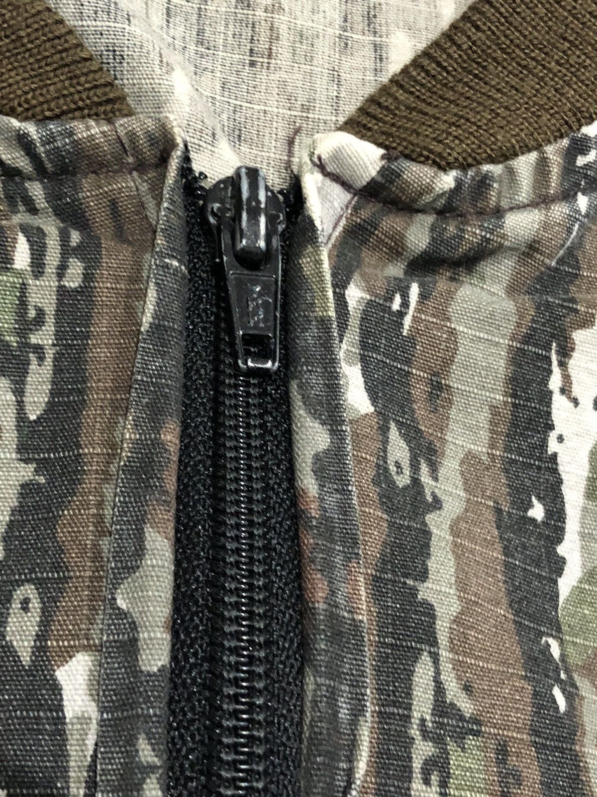 Realtree × Vintage Vtg 90s Sports Afield Realtree Camo Hunting Bomber Jacket Size US XL / EU 56 / 4 - 2 Thumbnail