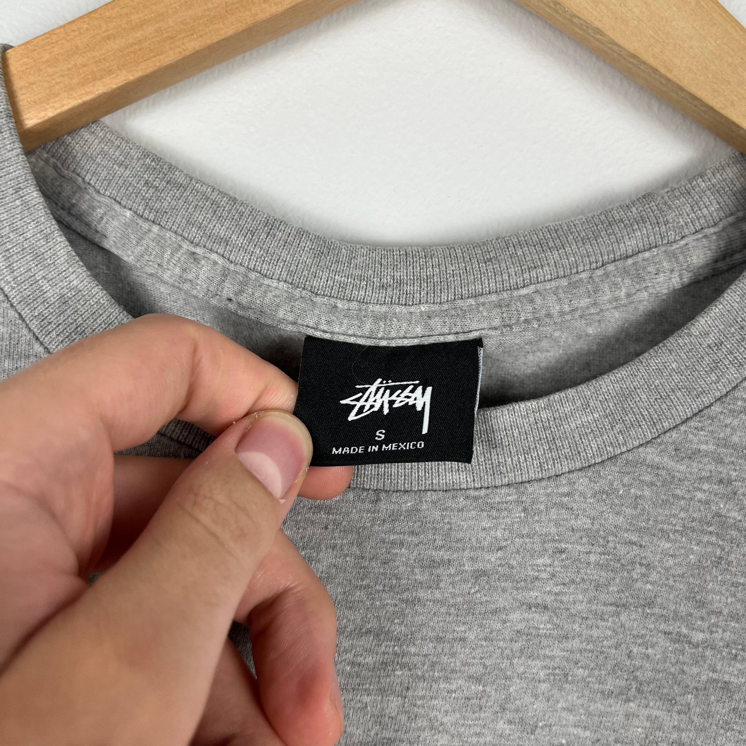 Stussy Stussy 8 Ball Yin Yang Vintage T-Shirt Big Logo Gray Size US S / EU 44-46 / 1 - 8 Thumbnail