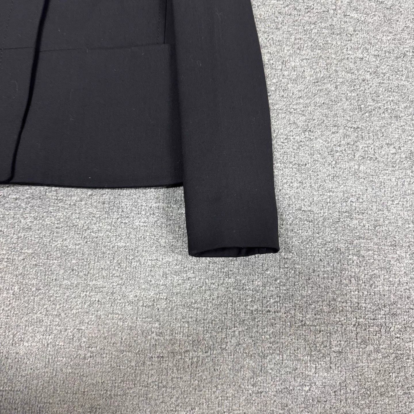Hermes Hermes collarless wool blazer old money new Chinese 34 Size XS / US 0-2 / IT 36-38 - 4 Thumbnail