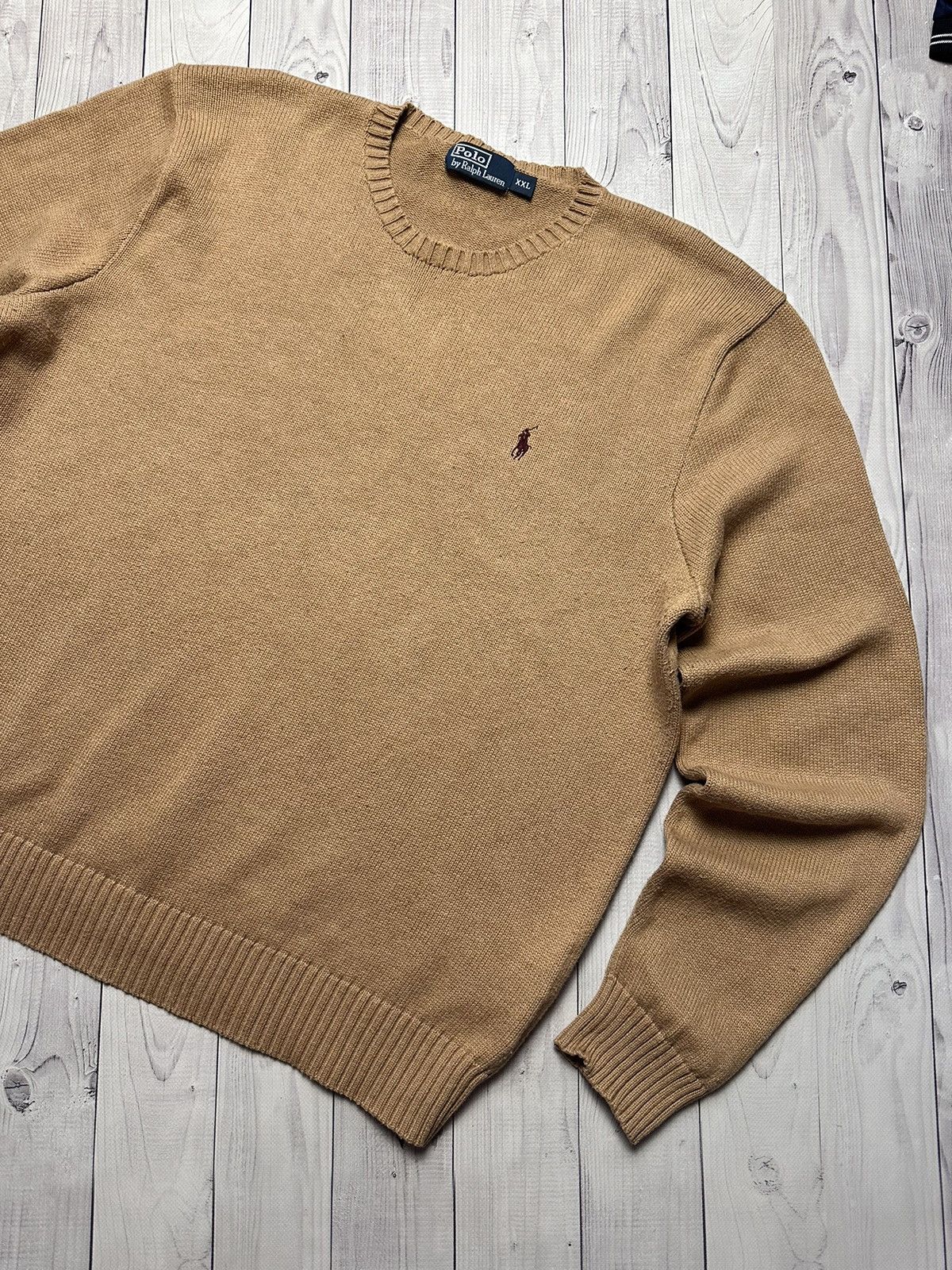 Polo Ralph Lauren × Vintage Vintage Polo Ralph Lauren Sweater knitted size XXL logo Size US XXL / EU 58 / 5 - 3 Thumbnail