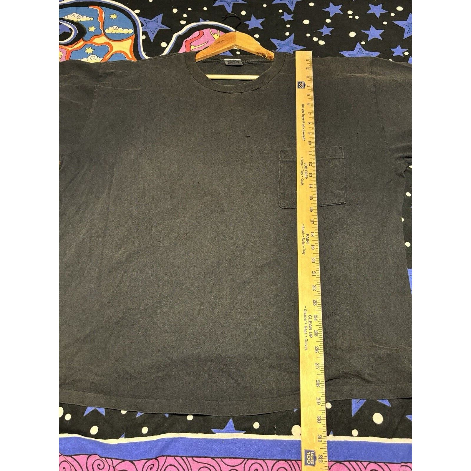 Other Vintage Faded Black Blank Shirt Size 3x Brand Made In USA Size US XXL / EU 58 / 5 - 7 Thumbnail