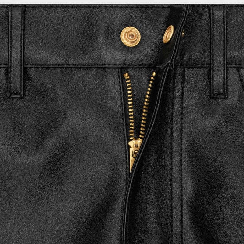 Celine o1w1db11124 Second Skin Jeans in Black Size 27" / US 4 / IT 40 - 4 Thumbnail