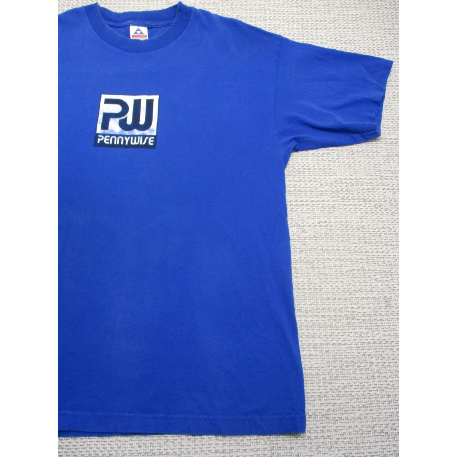 Vintage VINTAGE Alstyle Pennywise Shirt Mens XL Blue Short Sleeve Punk Rock Band Music Y2K Size US XL / EU 56 / 4 - 2 Thumbnail
