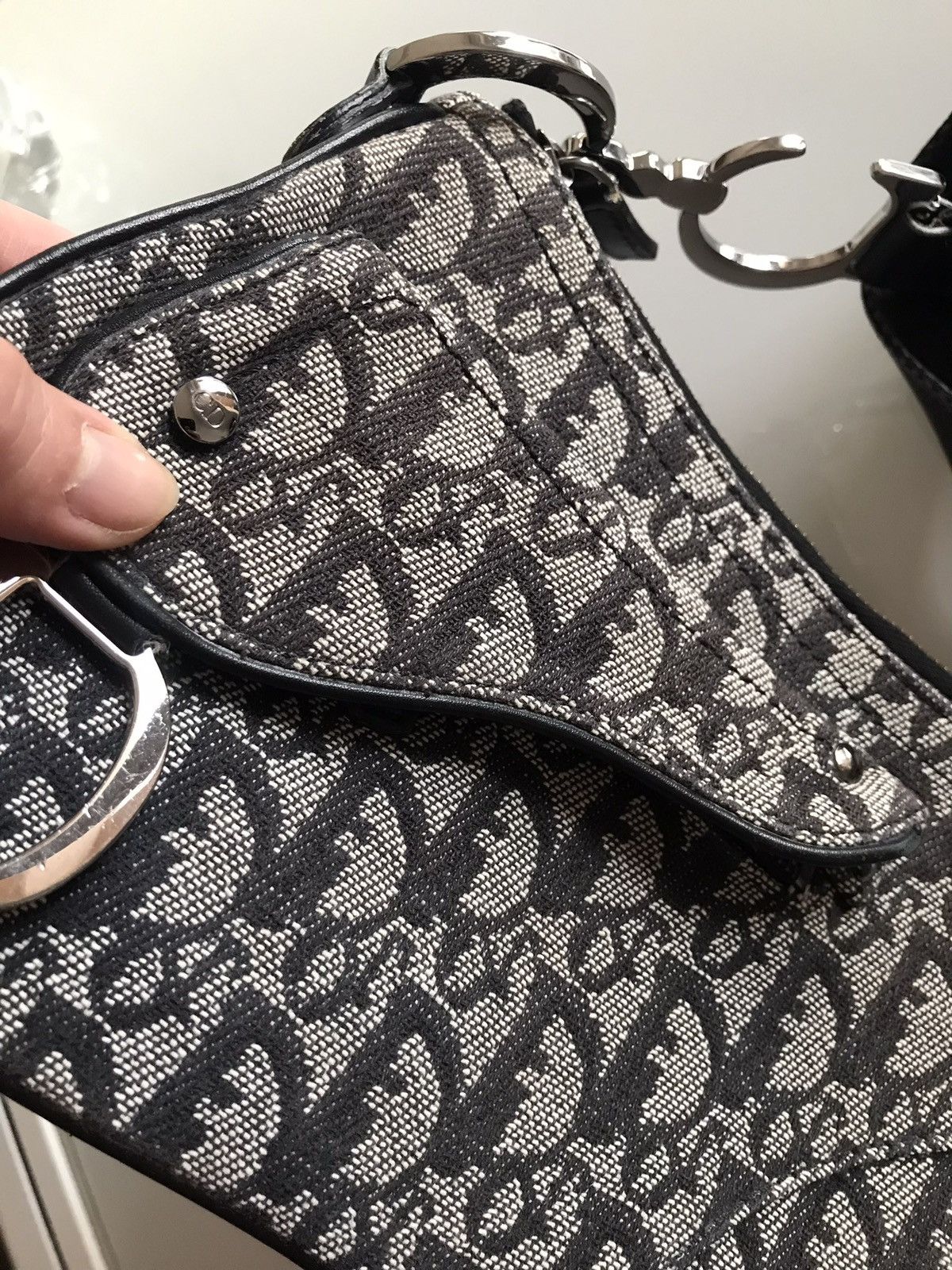 Dior CHRISTIAN DIOR Saddle monogram bag Size ONE SIZE - 7 Thumbnail