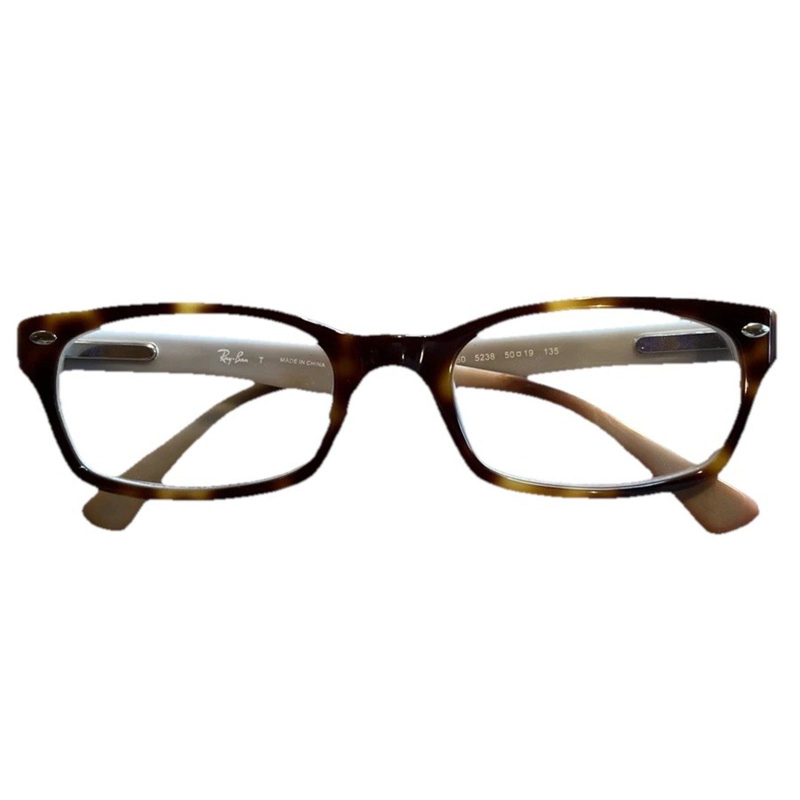 RayBan RAY-BAN RB5150 5238 Eyeglasses Women 50-19-135 Tortoise Grey Size ONE SIZE - 1 Thumbnail