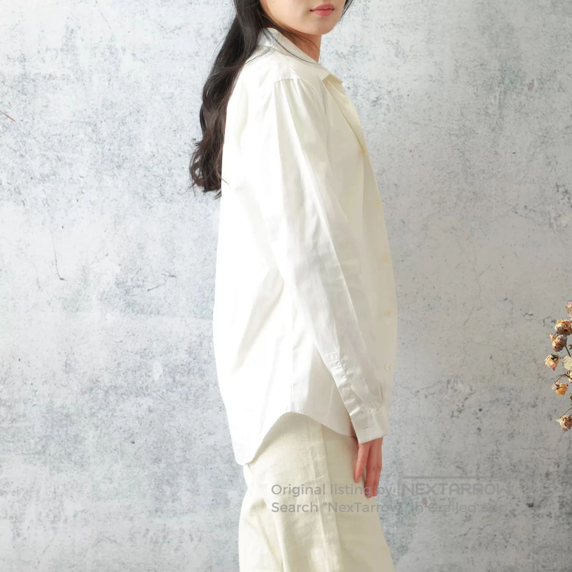 Dior Dior White Cotton Embroidered Long. Size S / US 4 / IT 40 - 2 Thumbnail