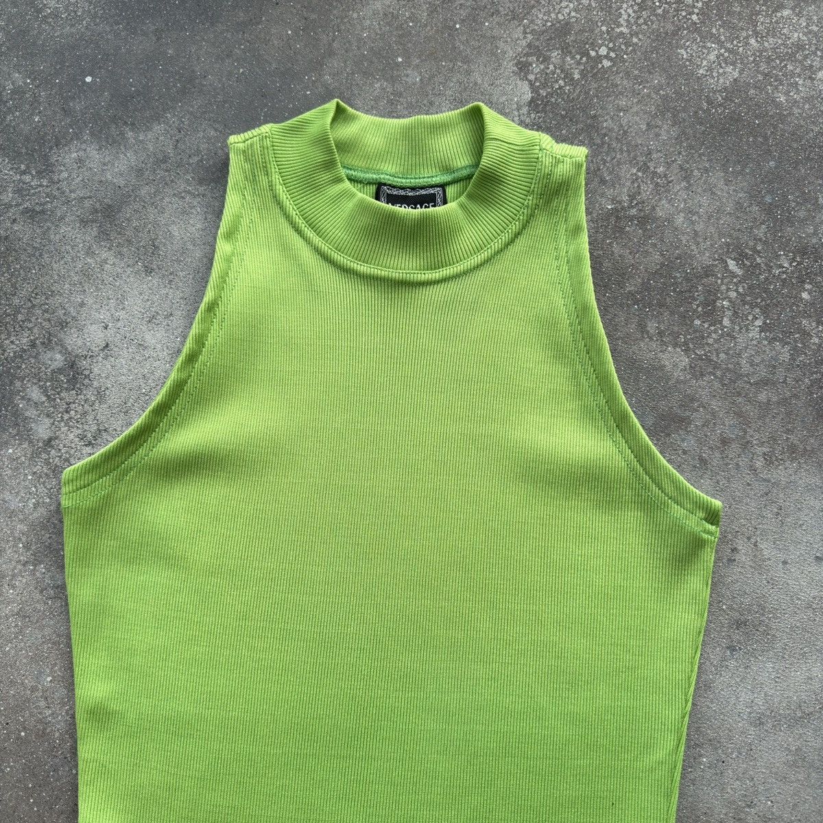 Versace × Versace Jeans Couture × Vintage Versace Jeans Couture Vintage 90s Tank Top Size M / US 6-8 / IT 42-44 - 4 Thumbnail