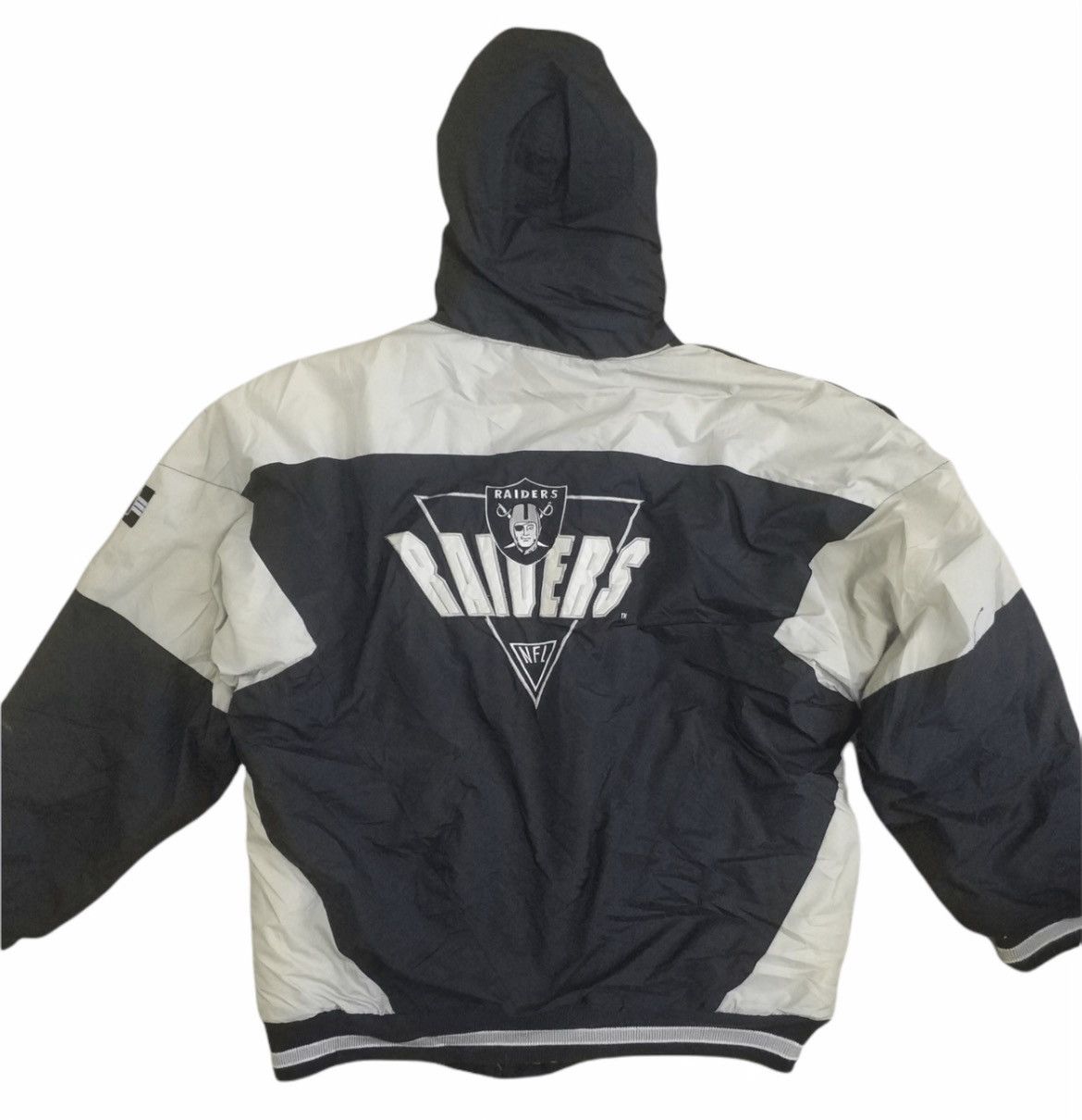 Logo 7 🔥Very Rare Raiders Logo 7 Puffer Hoodies Jacket Size US XXL / EU 58 / 5 - 4 Thumbnail