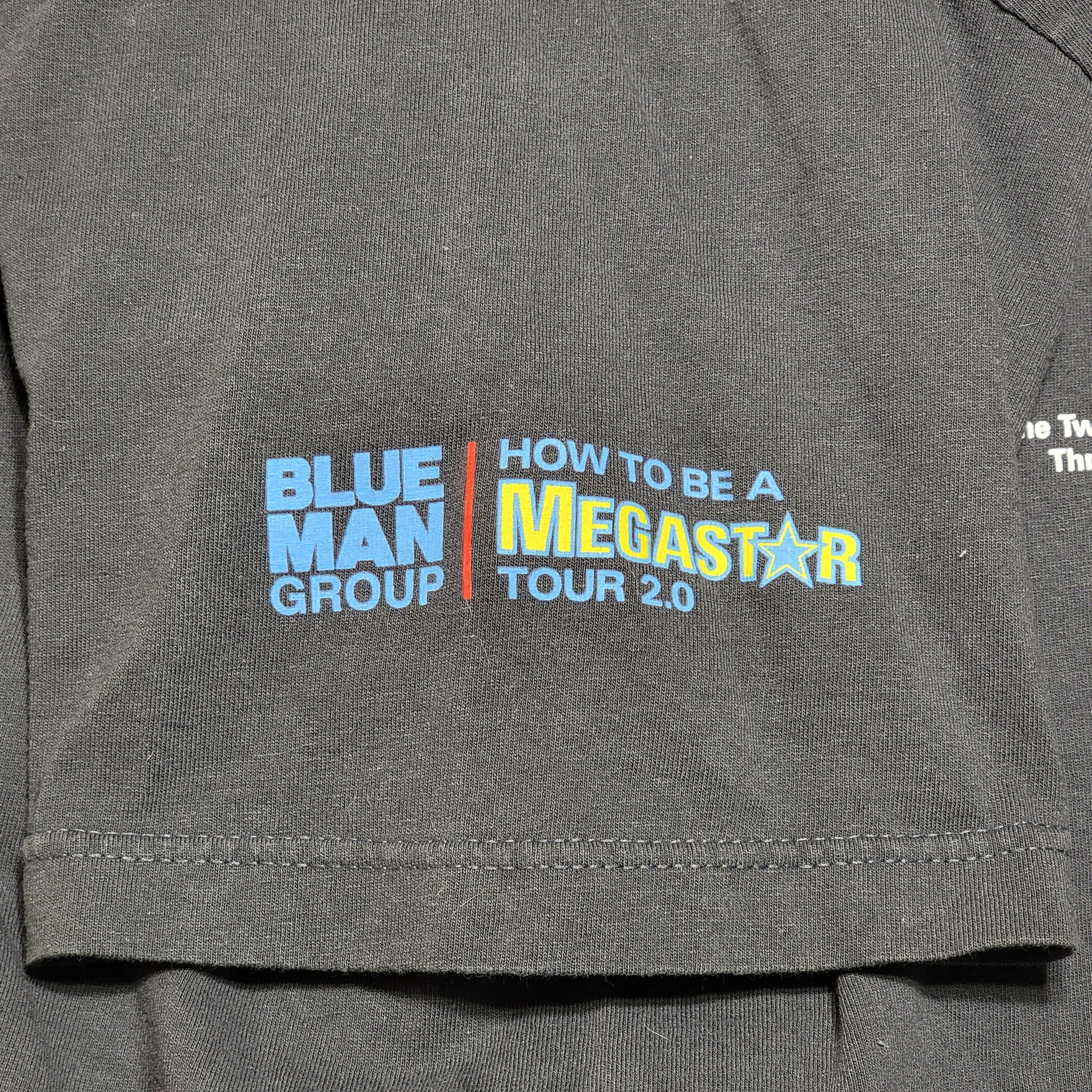 Other Blue Man Group SS Tee "Rock Concert Movements #7" - Size 2XL Size US XXL / EU 58 / 5 - 3 Thumbnail
