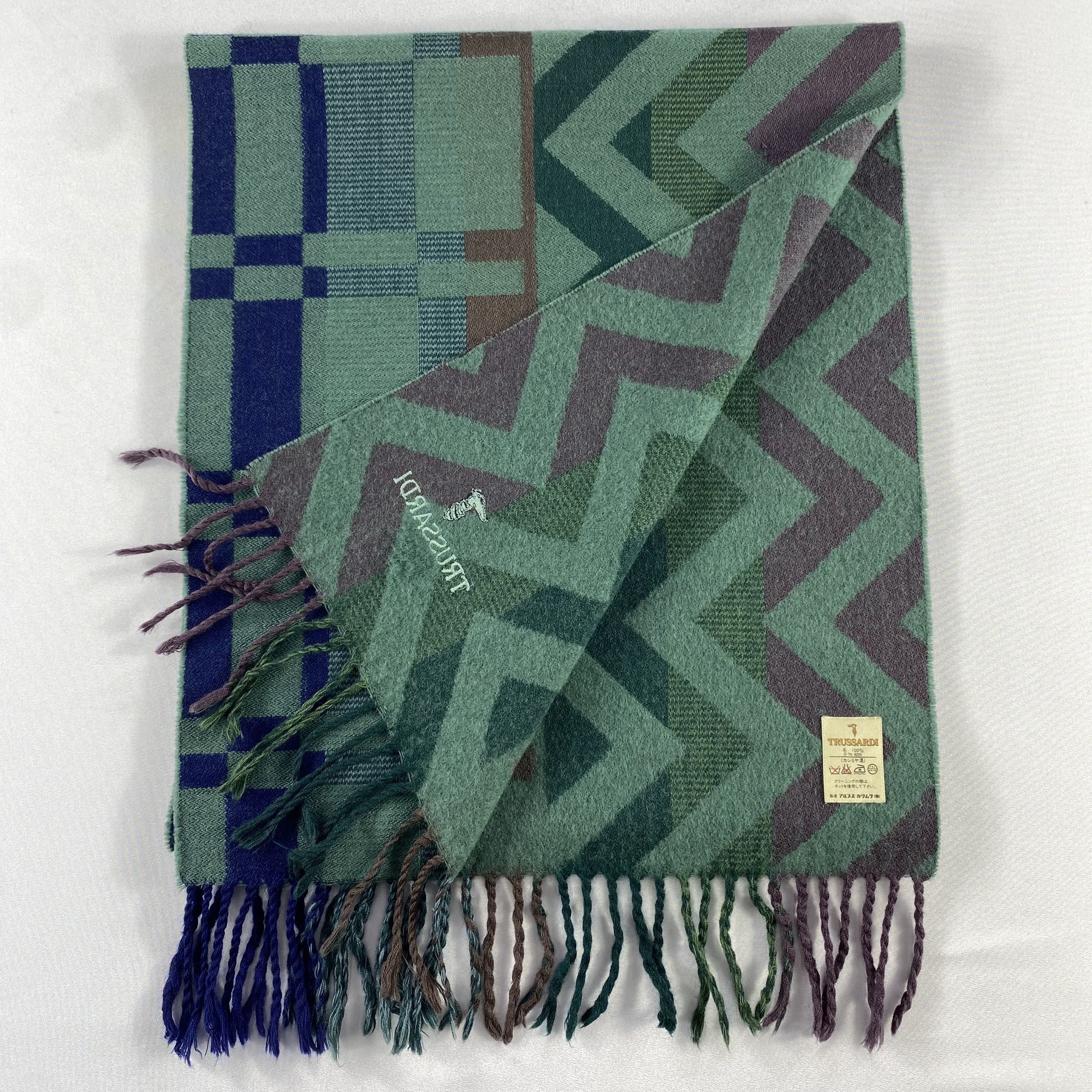 Trussardi Vintage Trussardi Scarf Neck Wrap Muffler Size ONE SIZE - 4 Thumbnail