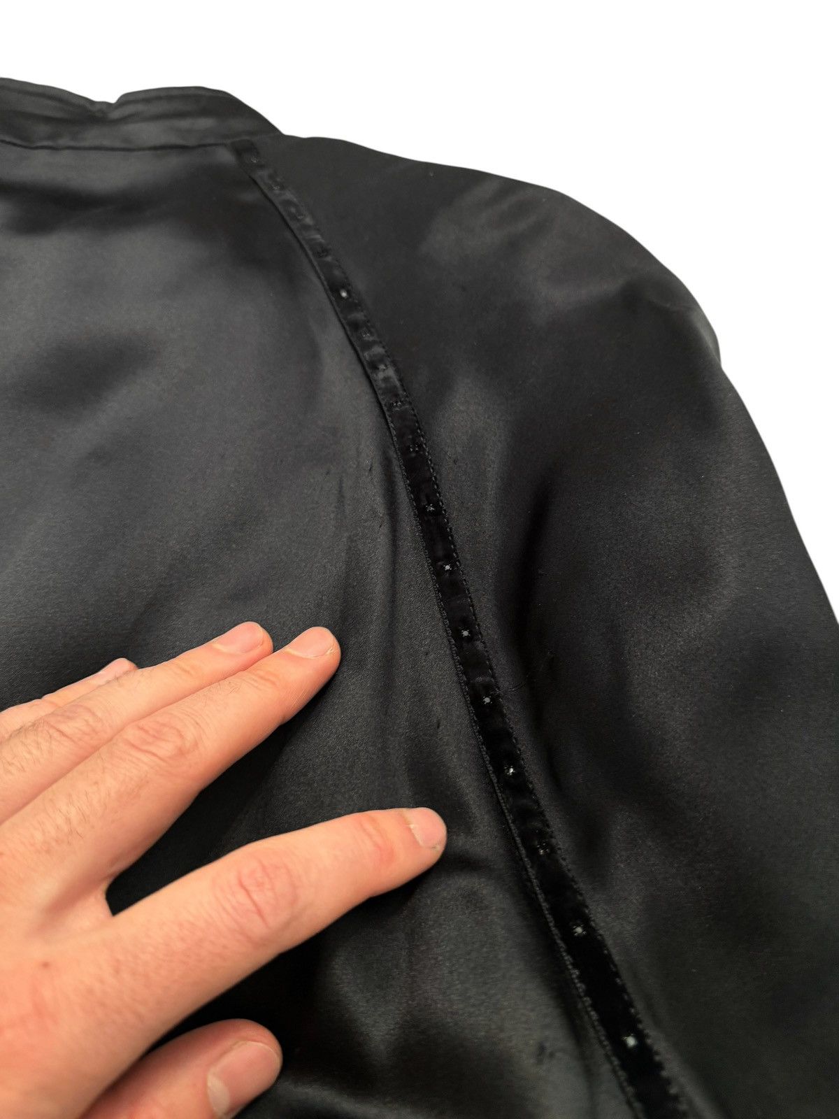 Saint Laurent Paris 2021 Viscose Acetate Lightweight Windbreaker Size US L / EU 52-54 / 3 - 10 Thumbnail