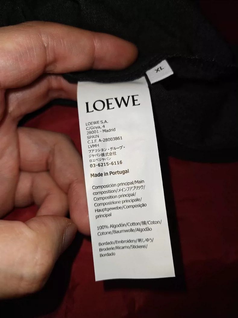 Loewe LOEWE Grayish short sleeves Size US XL / EU 56 / 4 - 9 Thumbnail