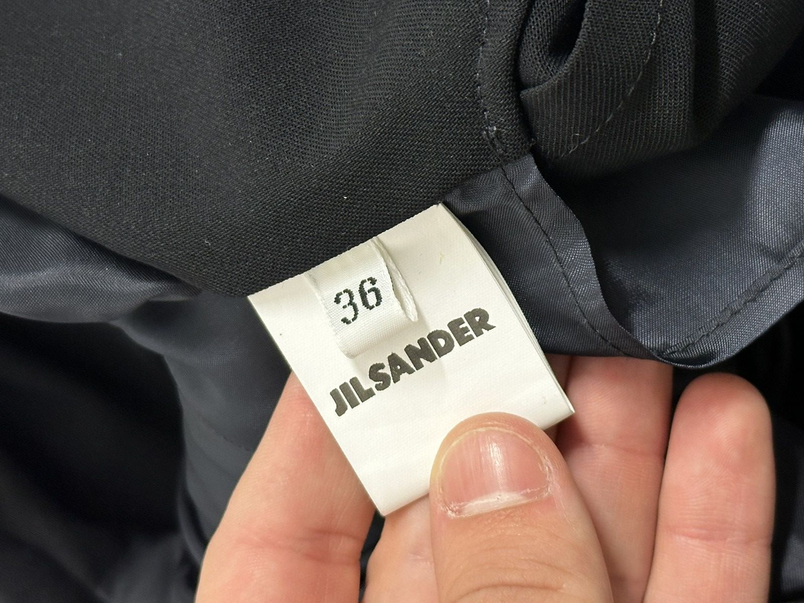 Jil Sander Vintage 90s Jil Sander Suit ( Blazer + pants ) Size XS / US 0-2 / IT 36-38 - 11 Thumbnail