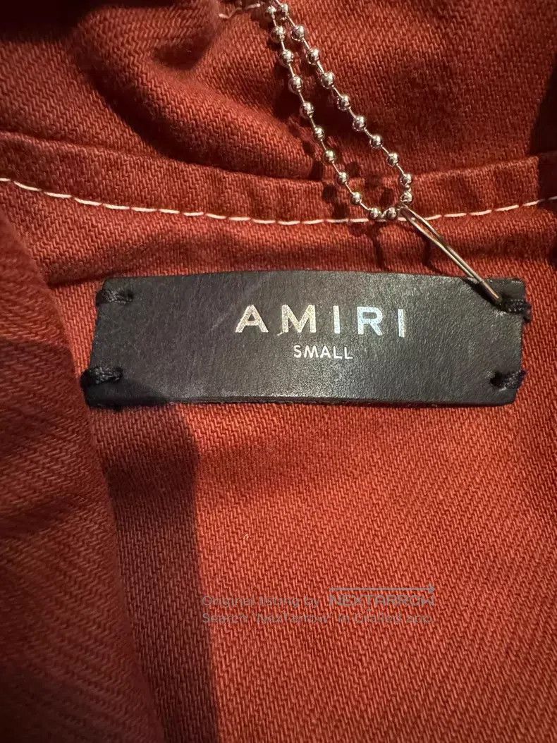 Amiri Amiri Classic hibiscus flower embroidery zip-up jacket siz Size US S / EU 44-46 / 1 - 3 Thumbnail