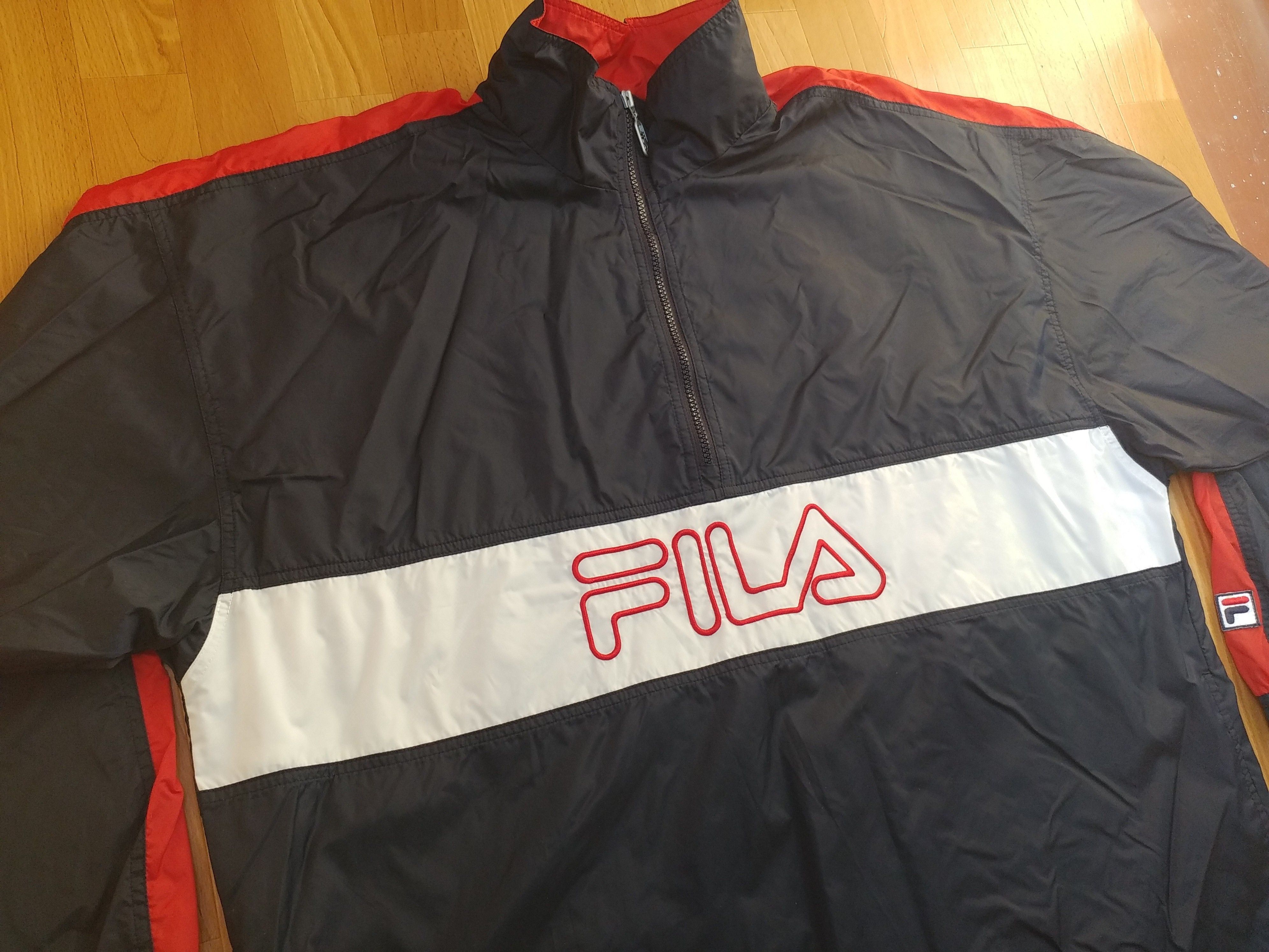 Fila FILA jacket, vintage, 90s hip hop windbreaker skater Y2K XL Size US XL / EU 56 / 4 - 6 Thumbnail