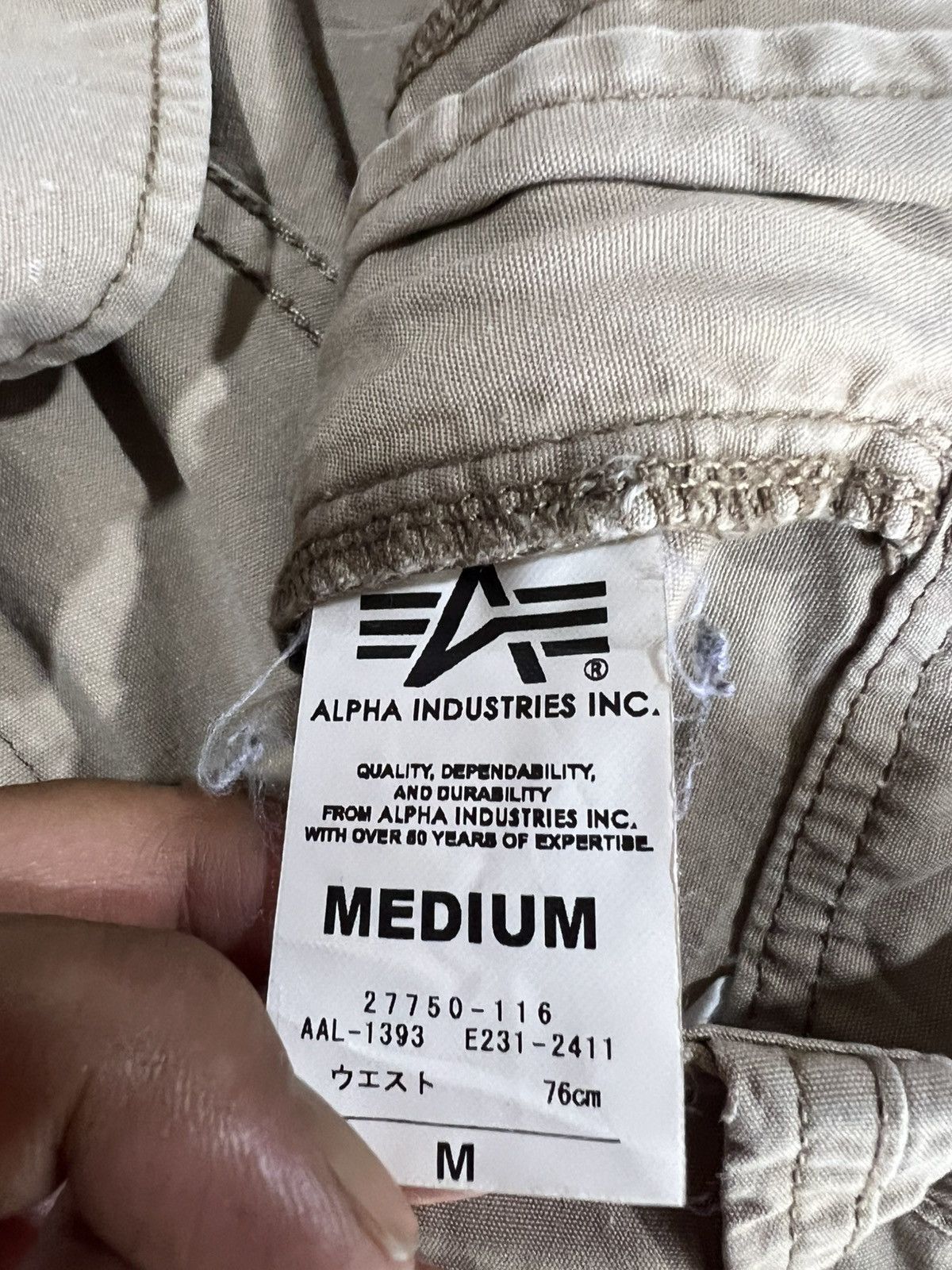 Alpha Industries 🔥Alpha Industries Multipockets Cargo Pant Size US 32 / EU 48 - 15 Thumbnail