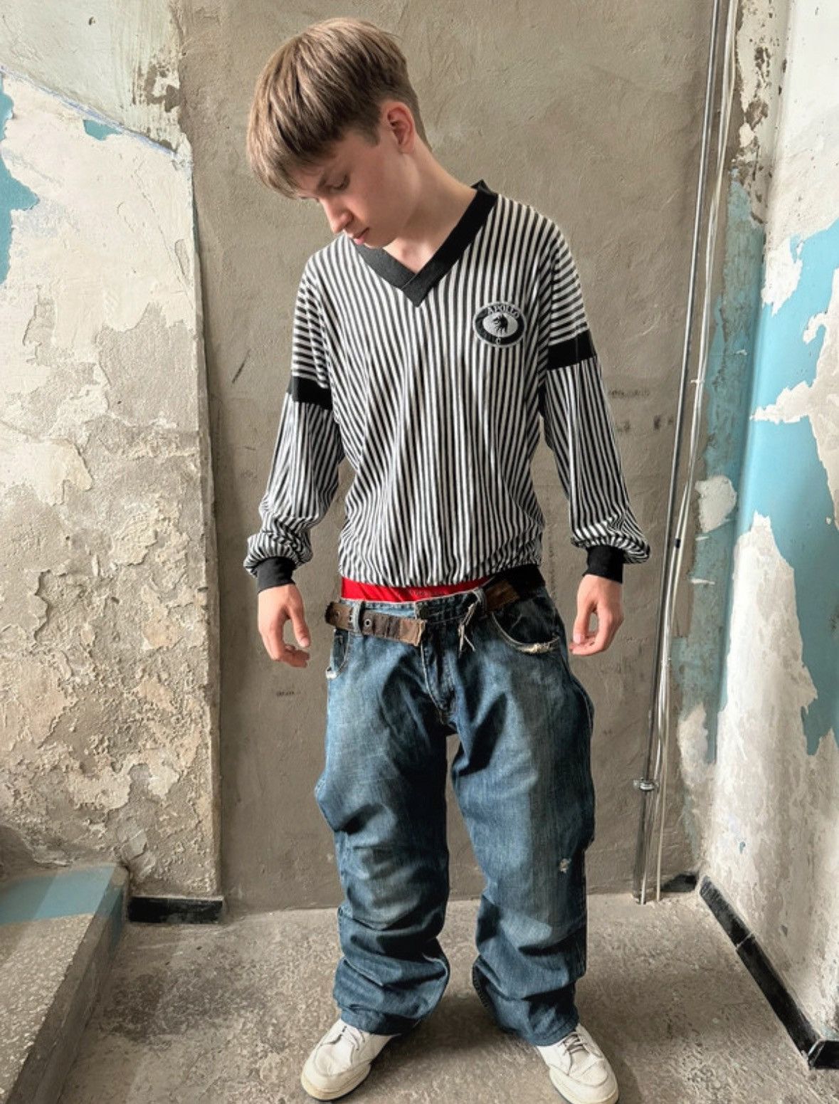 Japanese Brand VTG Japanese Style Denim Jeans W36xL34 Pants Crazy Fit C1 Size US 36 / EU 52 - 15 Thumbnail