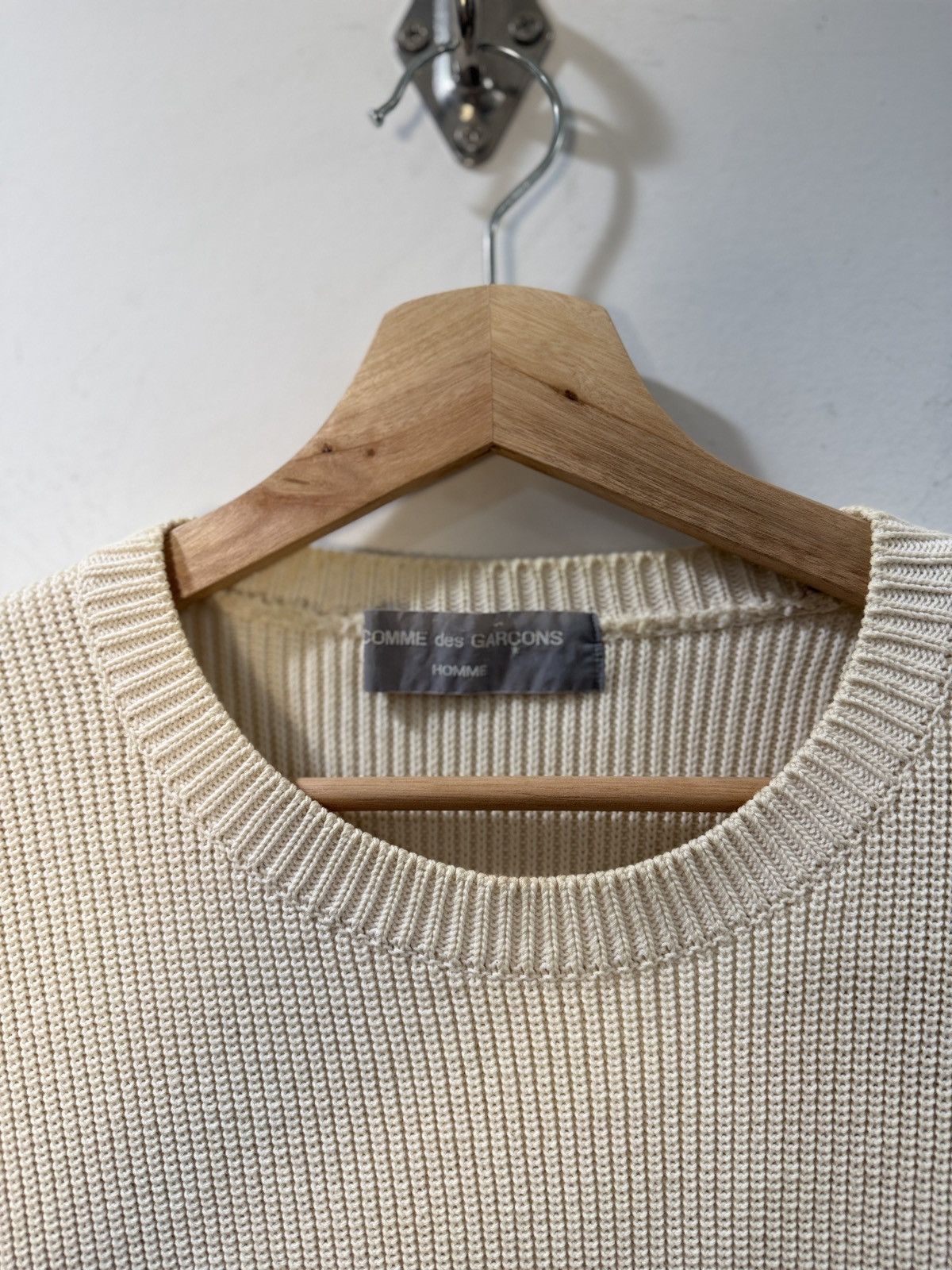 Comme des Garcons Homme Comme des Garçons Homme 1989 Archive Knit Sweater Size US M / EU 48-50 / 2 - 4 Thumbnail