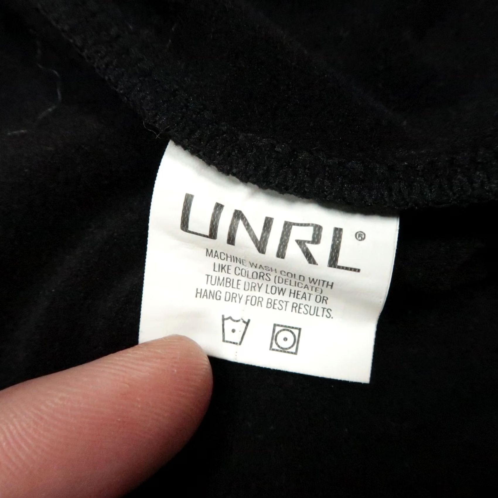 Vintage UNRL Pullover Mens L Black Quarter Zip Performance Elite Line Stretch Envy Shirt Size US L / EU 52-54 / 3 - 5 Thumbnail