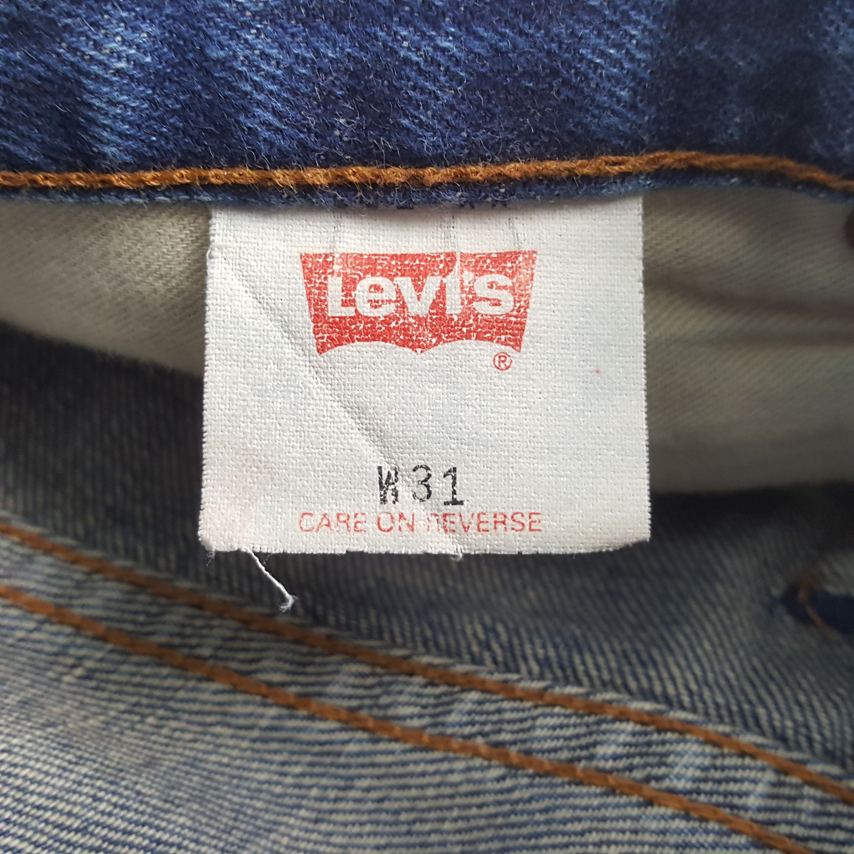Levi's Levis 502 Big E Selvedge Streetwear Style Jeans RR13 Size US 29 - 14 Thumbnail