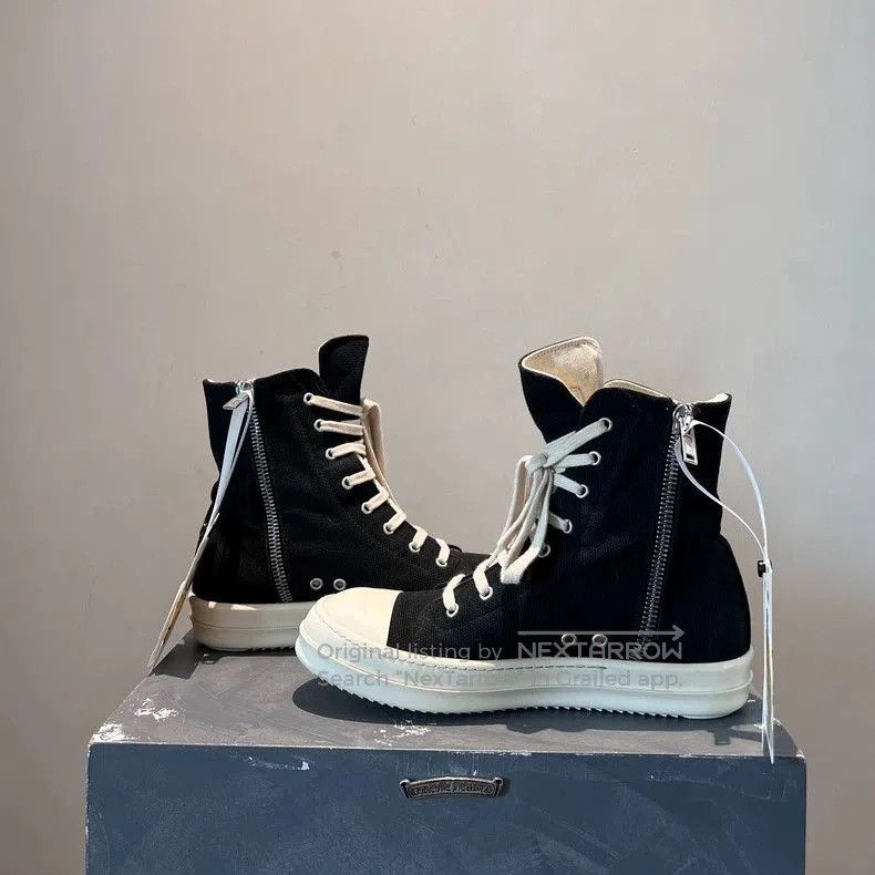 Rick Owens rickowens drkshdw high top sneakers. Size US 8 / EU 41 - 5 Thumbnail