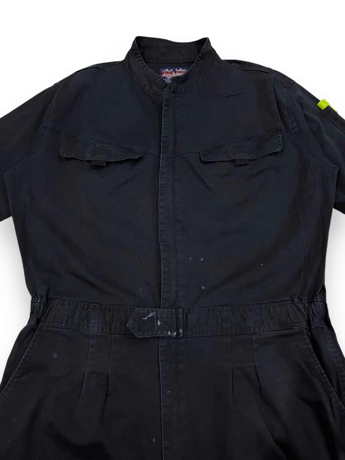Japanese Brand VINTAGE WORKWEAR FIRE FOX WORLD ISLAND COVERALL JUMPSUIT Size US 39 - 3 Thumbnail