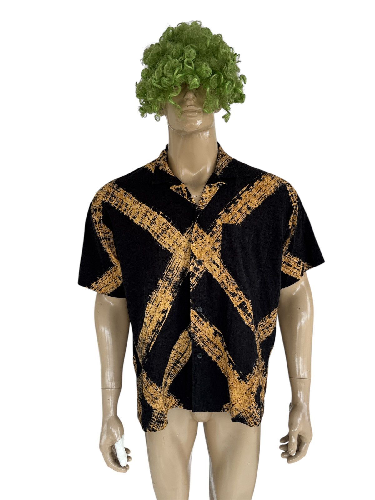 Issey Miyake 1980s Camp Collar Shirt Size US M / EU 48-50 / 2 - 4 Thumbnail