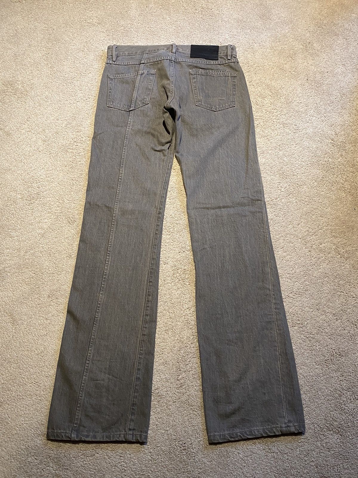 Unsound Rags Q Cut Cement Selvage Denim Size US 30 / EU 46 - 2 Thumbnail