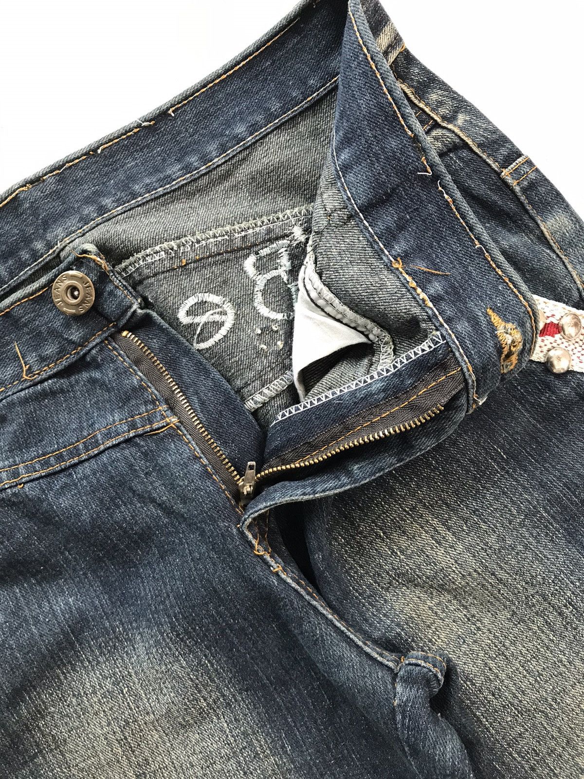 JNCO Vintage hiphop embroidered denim Size US 29 - 6 Thumbnail