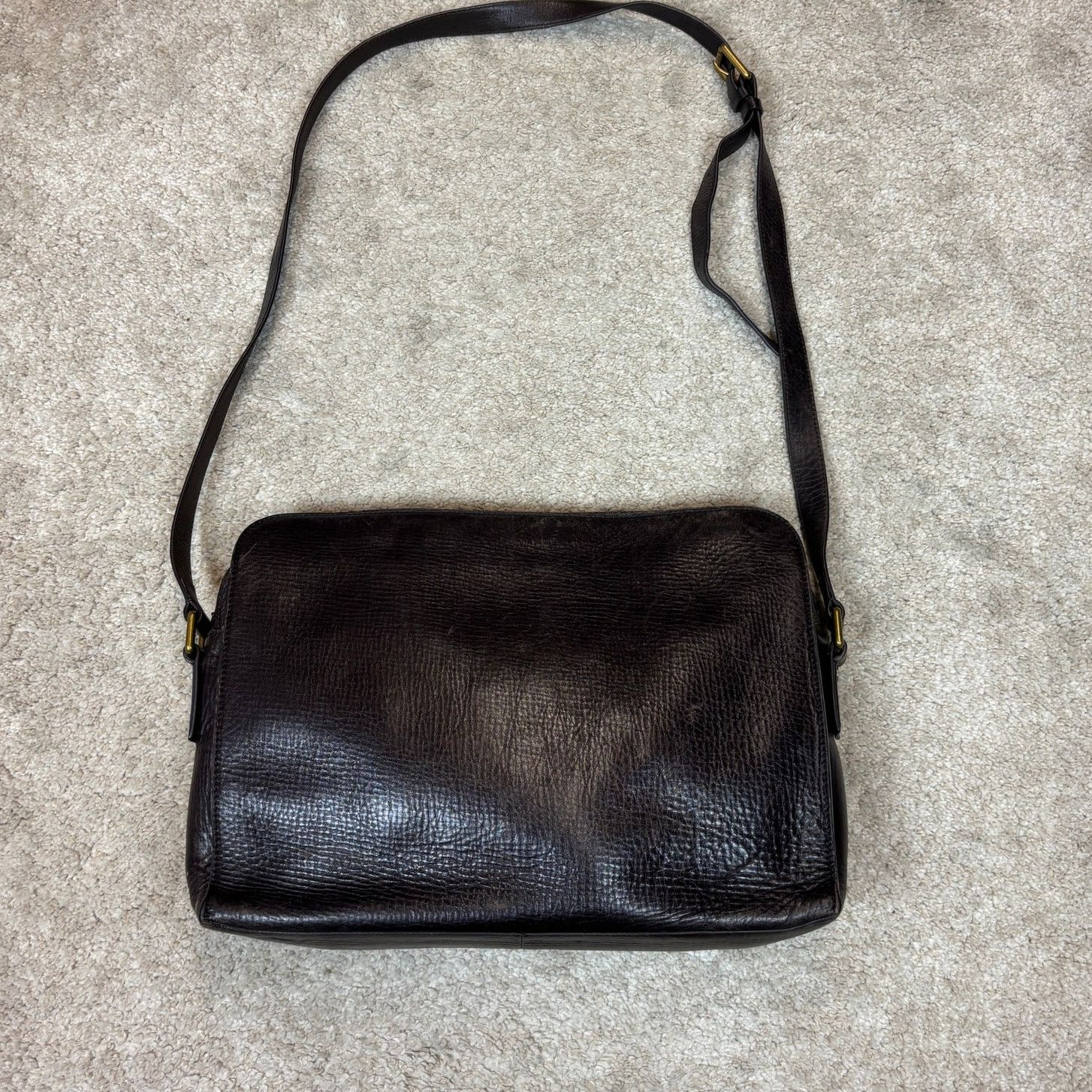 Louis Vuitton Louis Vuitton Taiga Brown Leather Messenger Shoulder Bag Size ONE SIZE - 5 Thumbnail