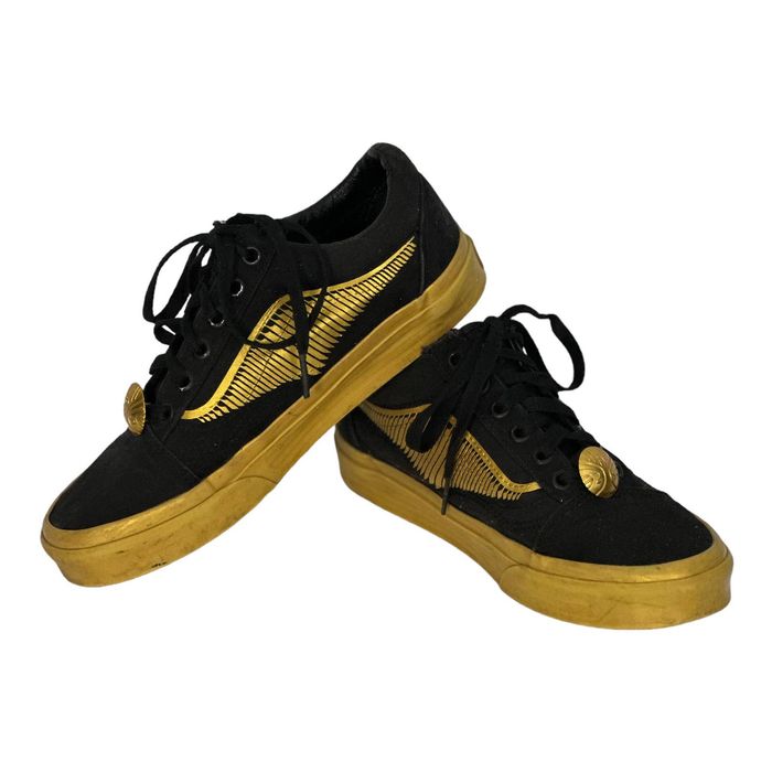 Men's shoes Vans x Harry Potter Old Skool Golden Snitch/ Black