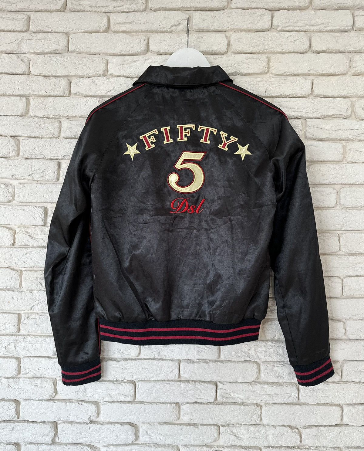 Diesel × Vintage Fifty Five DSL 55 Diesel Logo Jacket Bomber Women's Size S Size S / US 4 / IT 40 - 1 Thumbnail