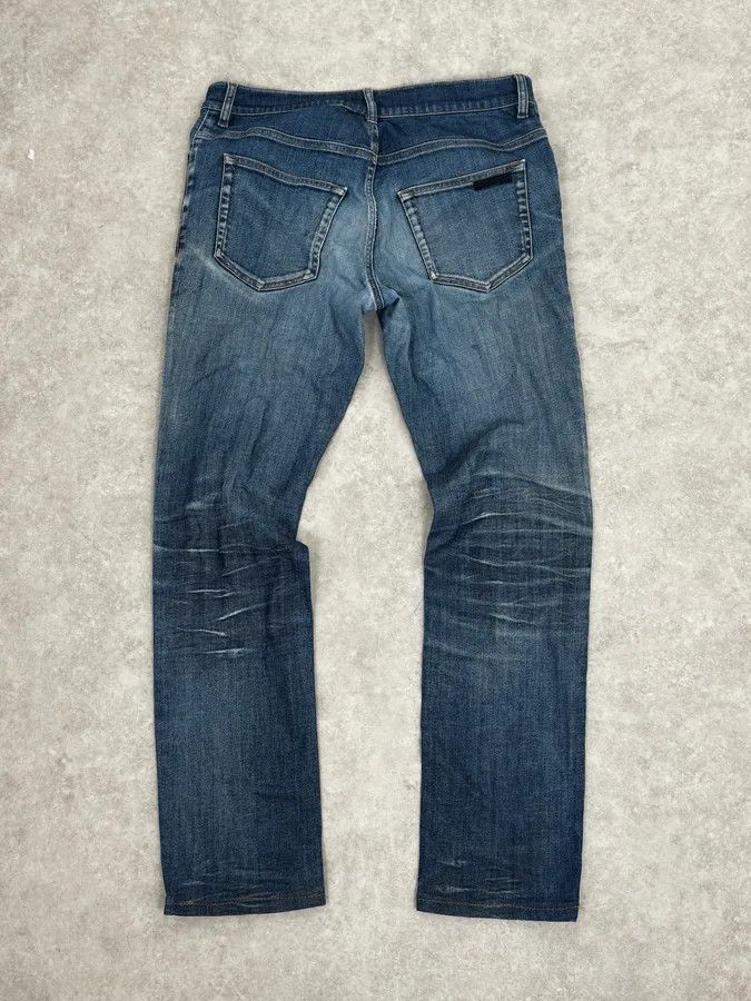 Prada AW2008 Prada Blue Faded Tight Fit Denim Jeans Size US 32 / EU 48 - 5 Thumbnail