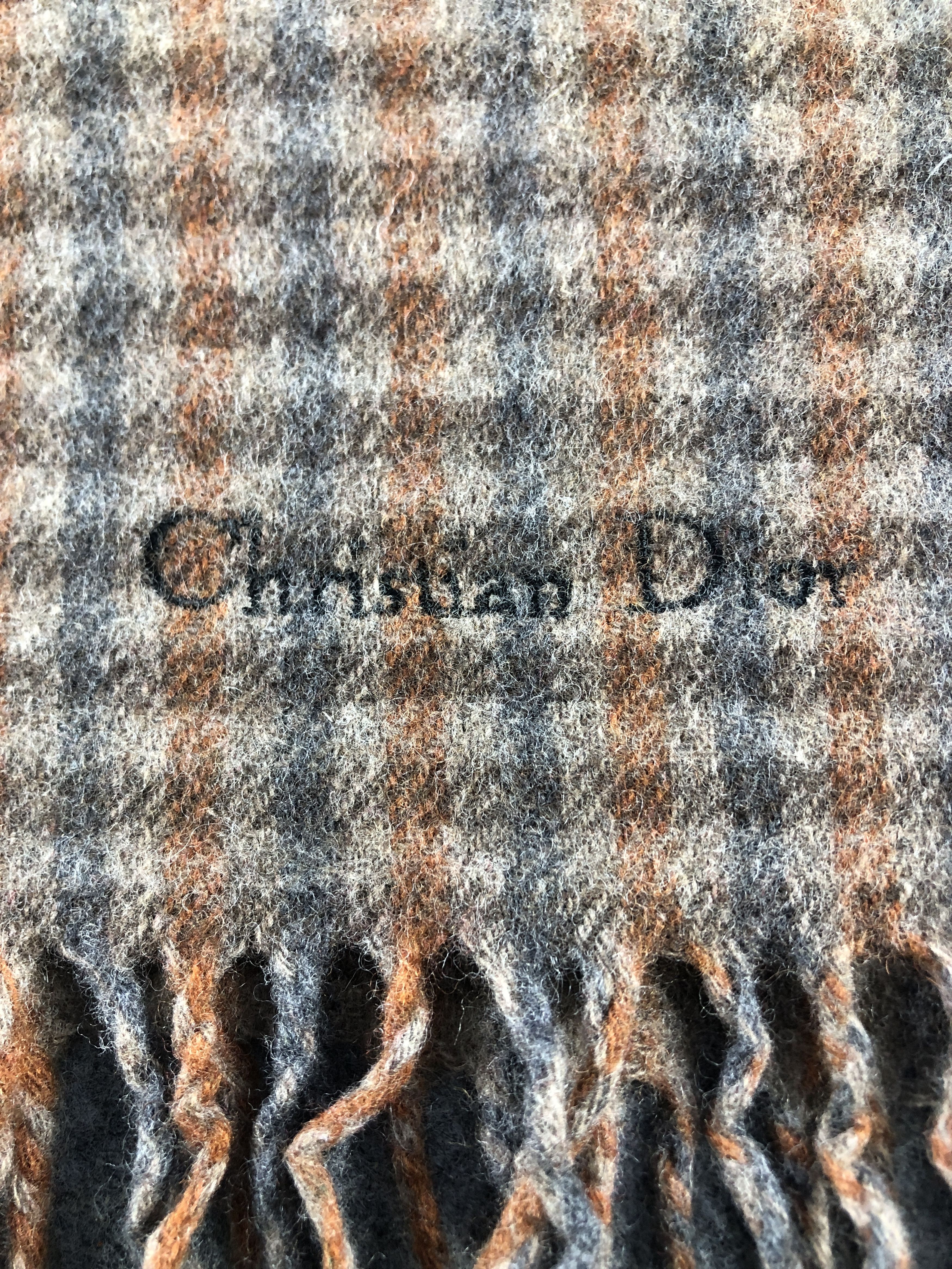 Vintage Christian Dior Scarf / Muffler / Neckwear P906 Size ONE SIZE - 4 Thumbnail